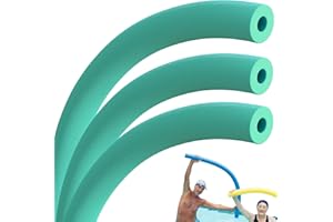 PLAYZOCO Churro de Piscina, Churro natación, Fideos para el Agua, Fideo Espuma para Nadar, Flexible Apto para niños y Adultos, Flotadores para Piscina, 6 cm diámetro x 150 cm Largo
