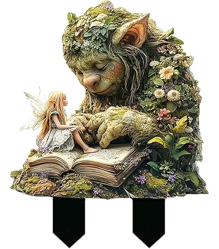 LNSYSNS Décoration Jardin Exterieur, 28 X 18 Cm Acrylique Decoration