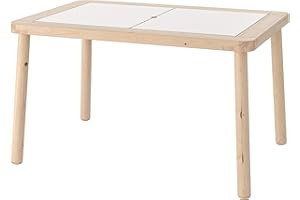 PROTUNING Ikea FLISAT Children's table 83x58 cm, children’s table becomes both a practical place for arts and crafts, as well as a useful storage solution