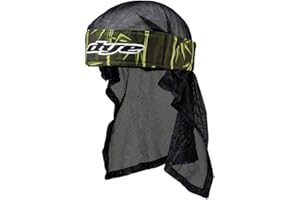 DYE Stirnband Head Wrap - Protecciones de Airsoft, Color Verde (Dunkel grün), Talla OneSize