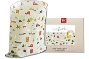 ‎LITTLE BEE FRESH little bee fresh Bio-Bienenwachstuch Sandwichbeutel aus Deutschland - hält Lebensmittel natürlich, schön & plastikfrei frisch! Handgemacht aus Bio-Rohstoffen