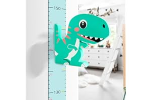 HAINUE Medidor Altura Niños Pared, Medidor Altura Gráficos de Crecimiento para Colgar en La Pared, Tabla de Crecimiento, Regla para Niños y Niñas, Decoracion Habitacion Infantil