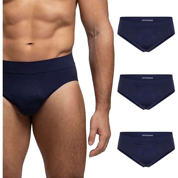 Slip Uomo POMPEA - Confezione Da 4 In Microfibra Seamless Nero, Taglia L/XL - Foto 3