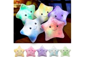 Kyduu Cojín de Peluche con luz LED, Almohada con Luces Almohada Felpa Luminoso, Cojines Decorativos, Cojín de Felpa Trasero Decoración Creativa ​para Sofá Hogar (Multicolor - Verde)