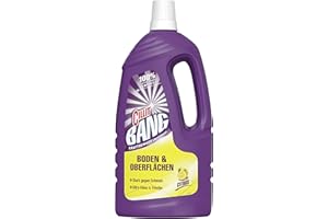 TOPNATUREPLUS Cillit Bang Lot de 5 nettoyants graisse et sols Parfum citron 5 x 1,5 l