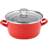 Sch&auml;fer Fry &Ccedil;ıtır Kızartma Tenceresi 22 cm, Kırmızı