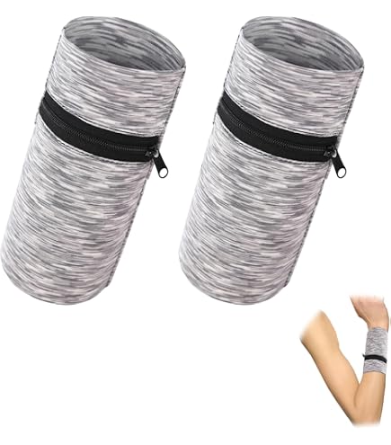 2 Stück Schwarz Handgelenk Tasche,Sport Handgelenk Produktbild-Vorschau 6