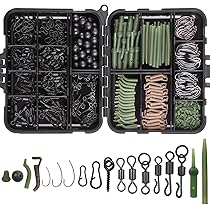 Cyrank 25 Pièces émerillons De Pêche, émerillons De Pêche à Bouton-Pression, émerillons à Changement Rapide En Forme De Q émerillons De Pêche Connecteur De Pêche En Plein Air