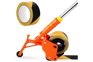 BAOSHISHAN Floor Tape Applicator,Manual Masking Tape Applicator,Tape Marking Machine,Paint Tape Applicator Tool Used for Floor Marking/Decoration Protection and Accurate Application