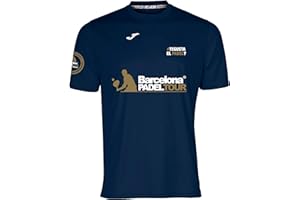 Barcelona Padel Tour - Camiseta Técnica de Manga Corta Te Gusta el pádel - Hombre - Estampación Especial de Pádel - Tacto Suave y Secado Rápido - Ropa Deportiva