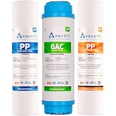 Aquafit Open Case Water Purifier 3-Piece Water Purification Pre-Filter