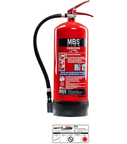 Schaumfeuerlöscher Aufladelöscher DÖKA SK 6 BS ECO, 9 LE