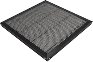 KIMISS Xtool Panel de Nido de Abeja Mesa de Trabajo de Nido de Abeja para Grabador Láser, 400X400Mm Plataforma de Máquina de Corte Láser de Aleación de Aluminio Mesa de Trabajo de Cama
