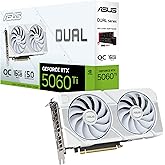 ASUS DUAL-RTX5060TI-O16G-WHITE-NVIDIA-GEFORCE-RTX 5060 TI-16G-16GB GDDR7-128bit-OC-HDMI-3xDP-DLSS4 EKRAN KARTI