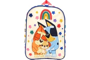 CYPBRANDS Bluey, Mochila, Bolsa, Material escolar, Preescolar, Complementos, Mutlicolor, Producto oficial