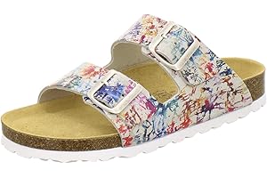 AFS-Schuhe 2100 Mules tendance pour femme, en cuir véritable, fabriquées en Allemagne