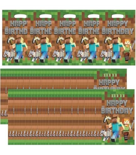 Annauiy 50 Pièces Sacs Cadeaux,Sacs D'anniversaire Pour Enfants,Sachets De Fête Biscuits Sachet Bonbons Anniversaire Sac En Plastique De Bonbon,pour