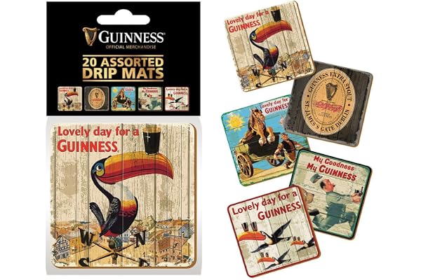 Guinness Heritage Reklam Droppmatta Underlägg