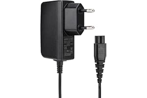 Aukru Cargador Fuente de alimentación Compatible con Hatteker RFC 690 691 692 588 598 698 de Cortapelos y Barba