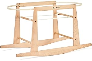 The Little Green Sheep FN016B Adjustable, Natural, Crib