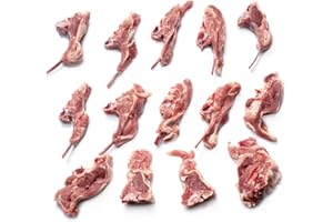 Casa Ortega- Chuletas de cordero lechal manchego 500 g - Carne de cordero de alta calidad