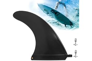 WOUMON Surfboard Finne, Surfbrett Finne Wasserabscheider, Flossen Ersatz Zubehör Geeignet für Surfbretter, Paddle Board, Kanu