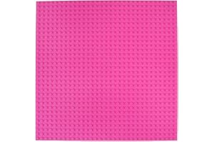 Strictly Briks Base per costruzioni impilabile - compatibile con tutte le principali marche - 25,4 x 25,4 cm - rosa