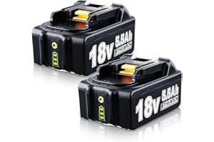 DASNITE 2 Pack 18V 5.5Ah BL1850B 18V Battery BL1850B BL1830 BL1860B BL1860 BL1830B BL1840 BL1820 BL1815 BL1835 BL1845