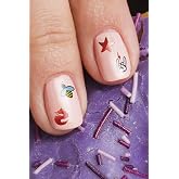 ARTİKEL Karışık Şekiller- 2 Tırnak D&ouml;vmesi, Tırnak Tattoo, Nail Art, Tırnak Sticker