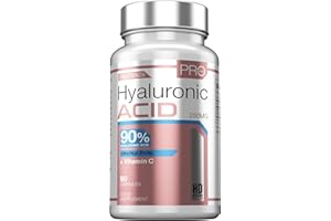 INSYNERGY LABS Hyaluronic Acid Supplements - 90%+ Purity with Vitamin C for Optimal Bioavailability – 90 Vegan Hyaluronic Acid Capsules to Support Skin, Hair and Joint Health