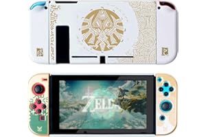 CHIKIXSON Zelda Switch Case, Switch Protective Cases Cover Zelda Tears of The Kingdom, Hard Shell Switch Accessories Case for Joy-Con and Console
