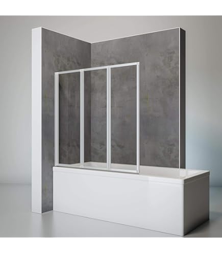 Cabine De Douche Pare-baignoire Forte 70x160 Cm, PVC, Ouverture Latérale, Hauteur 150 Cm - Neuf