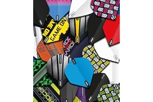 RED DRAGON Set di alette assortite per freccette, disponibili in 25 set