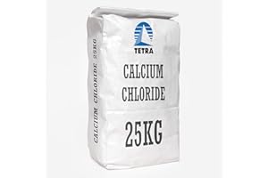 BlueBay Aquatics 25KG - Calcium Chloride Flake Dihydrate 77% Food Grade Marine Concrete Desiccant Pool Balancer