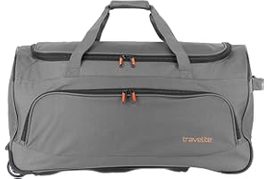 Travelite Basics Fresh torba podróżna na kółkach, 71 cm, antracytowy (szary), 71 cm, torba podróżna na kółkach