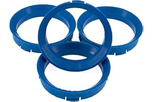 ‎LEVANDO Levando 4x Zentrierringe 66,6mm auf 57,1mm – Präzise Distanzringe für Felgen aus hochwertigem Kunststoff, kompatibel für Alufelgen mit einem Radnabendurchmesser von 57,1 mm, hohe Qualität