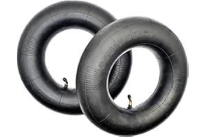 FPIQNS TXH-TB-480 Inner Tube for Wheelbarrow Wheel 3.50-6/4.00-6/4.10-6 Replacement Hose for Pneumatic Wheel with Schrader Valve, Straight Sliding Barrow, Inner Tube, Wheelbarrow, Pack of 2