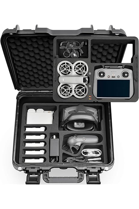 Housse Rigide Protection Pour Télécommande DJI RC-N3/N2/N1 - Antichoc, Joystick Non Démontable