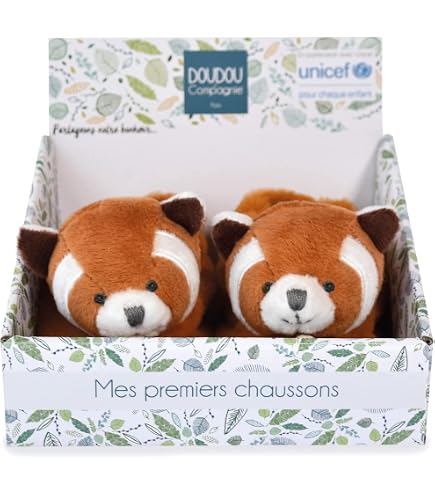 Lavable Machine 30°C Chaussons Bébé Avec Hochet Yoca Le Koala - Naissance 0-6 Mois - Blanc Et Bleu - Cadeau Naissance Fille Garçon Bebe Naissance