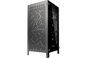 Kolink Rocket Complex Mini-ITX Tower PC Case - Gunmetal Grey with Aluminium Build and High-End Cooling Support