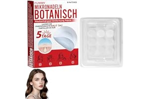 NANN GFOUK Microneedles Botanical Skin Appendage Removal Patch, Professional Nano Pimple Patch, GFOUK Micro Needle Patch, Anti-Acne Patch, for All Skin Types (Pack of 1)