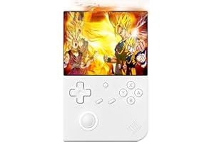 SVP FORMATS Anbernic - RG40XX V Consola de Juegos de Mano Retro, de 4.0 Pulgadas, Pantalla IPS Linux Sistema Integrado 64G TF Tarjeta 5017 Juegos, Salida de TV HDMI, 5G, WiFi, Bluetooth 4.2 - SVP Game (Blanco)