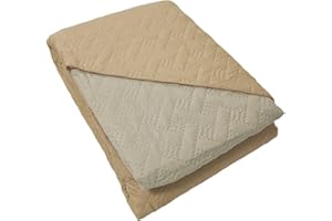 Luga TRAPUNTINO DOUBLE FACE PRIMAVERILE SINGOLO MATRIMONIALE UNA PIAZZA E MEZZA (MATRIMONIALE, TDM-6/BEIGE)