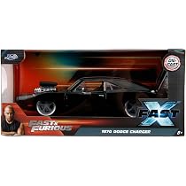 Jada Fast & Furious 1967 El Camino Die-Cast Car - 1:24 Scale, Dominic Toretto, Opening Doors & Hood