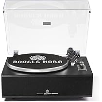 Arkrocket Huygens Giradischi Bluetooth Hi-Fi | Design Vintage Con Altoparlanti Integrati | Cartuccia Magnetica Mobile