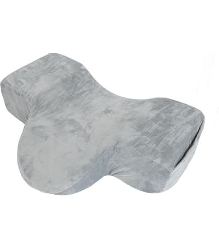 Gris Coussin Orthopédique Pour La Nuque, Les Douleurs Cervicales, En Mousse à Mémoire De Forme