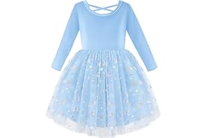 Miyanuby Toddler Girls Fall Winter Dresses Baby Girls Clothes Velvet Tulle Twirl Dress Long Sleeve Princess Party Dress for Infant Baby Girls