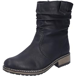 Rieker Damen Chelsea Boots Z9181 – Bequeme Stiefeletten Mit Reißverschluss, 4,2 Cm Absatz