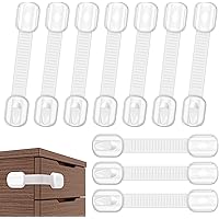 Blocca Cassetti Per Bambini BEARTOP, Con Adesivo 3M Extra Forte, Regolabile 3-12 Cm, Rimovibile Senza Residui