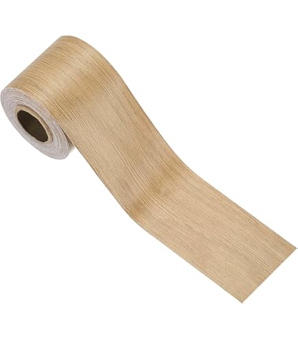5M Wood Grain Patterned Duck Tape Wood Effect Repair Adhensive Duct Tape For Furniture Door Craft Dark Walnut - View #12